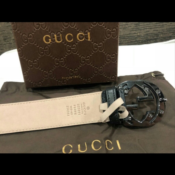 Gucci NWT Black imprime - Picture 3 of 4